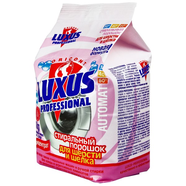 Пральний порошок Luxus Professional для вовни і шовку 1 кг
