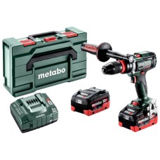 Аккумуляторная дрель-шуруповерт Metabo BS 18 LTX-3 BL Q I Metal в MetaBox с 2 акб LiHD 18 V 5.5 Ah, з/у ASC 145
