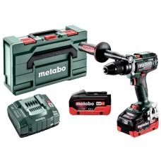 Аккумуляторная дрель-шуруповерт Metabo BS 18 LTX-3 BL I Metal в MetaBox с 2 акб LiHD 18 V 5.5 Ah, з/у ASC 145