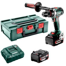 Аккумуляторная дрель-шуруповерт Metabo BS 18 LTX BL I, 2 акб Li-Power 18V 5.2 Ah, з/у ASC 55 в MetaBOX 145 L