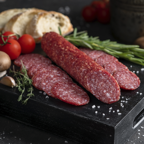 Ковбаса сиров'ялена Salame (Салямі) вищого гатунку, DISCOVERY 240 г