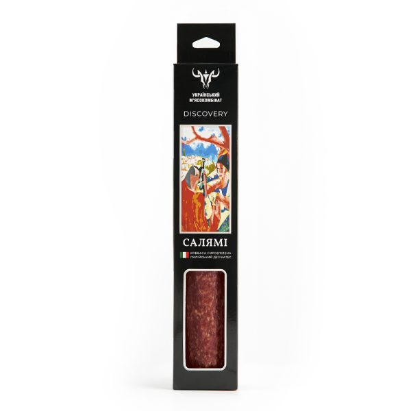 Ковбаса сиров'ялена Salame (Салямі) вищого гатунку, DISCOVERY 240 г
