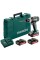 Аккумуляторная ударная дрель-шуруповерт Metabo SB 18 L Set