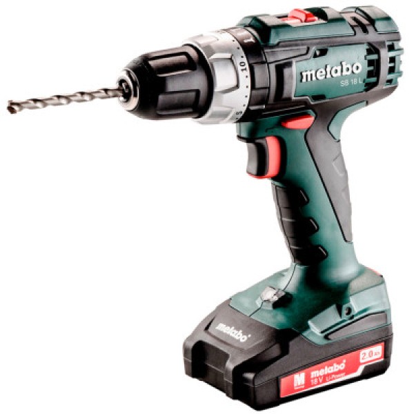 Аккумуляторная ударная дрель-шуруповерт Metabo SB 18 L Set
