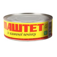 Паштет из говяжьей печени ДЕД МЯСОЕД 240 г
