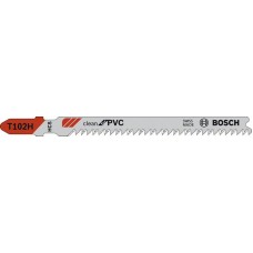 Пильные полотна для лобзика Bosch T102H CLEANPVC (2609256C57)