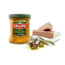 Филе тунца в органической оливковом масле Callipo 170 г