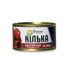 Кілька балтійська Домашні продукти 240 г