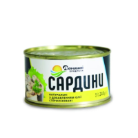 Сардинии в масле Домашние продукты 240 г