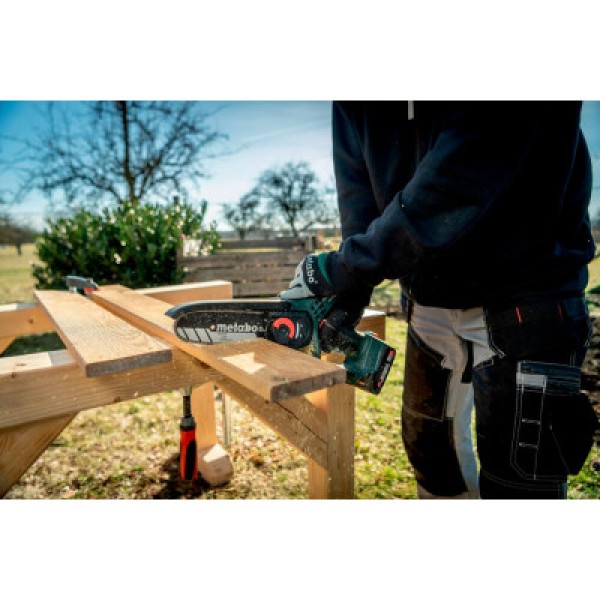 Аккумуляторная пила Metabo MS 18 LTX 15 в metaBOX 145 L без акб