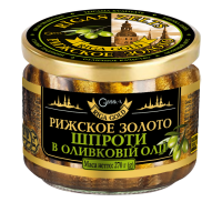 Шпроти в оливковій олії Ризьке золото 270 г