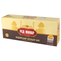 Індійський чорний чай Мері Чай Ред Мінар в пакетиках 25 шт
