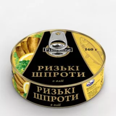 Рижские шпроты в масле Fish Line 160 г