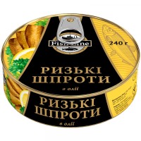 Ризькі шпроти в олії Fish Line 240 г