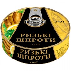 Рижские шпроты в масле Fish Line 240 г