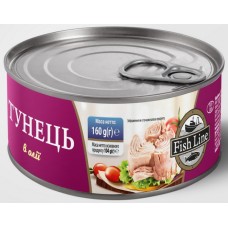 Тунец в масле Fish Line 160 г