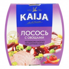 Лосось з овочами по-мексиканськи в пікантному соусі Kaija 220 г