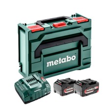 Аккумуляторная сабельная пила Metabo SSE 18 LTX BL с 2 акб 5.2 Ah и з/у ASC 55 + metaBOX 145 L