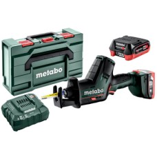 Акумуляторна шабельна пила Metabo PowerMaxx SSE 12 BL в MetaBox із 2 акб LIHD 12 V 4.0 Ah, з/п ASC 55