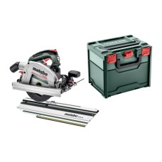 Аккумуляторная погружная дисковая пила Metabo KS 18 LTX 66 BL, направляющая шина FS 160, кейс, без акб