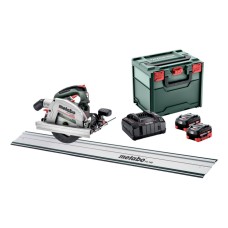 Аккумуляторная дисковая пила Metabo KT 18 LTX 66 BL 2 акб LiHD 18 В/8,0 Ah, з/у ASC 145 AIR COOLED, шина FS 160, кейс