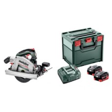 Аккумуляторная дисковая пила Metabo KS 18 LTX 66 BL с 2 акб, з/у в кейсе