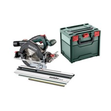 Аккумуляторная дисковая пила Metabo KS 18 LTX 57, торцовочная шина KFS 44, кейс, без акб