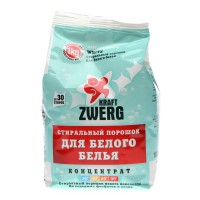 Стиральный порошок концентрат Kraft Zwerg для белого белья 1 кг