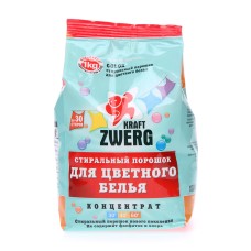 Стиральный порошок концентрат Kraft Zwerg для цветного белья 1 кг