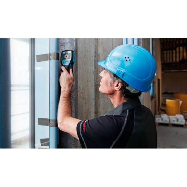 Универсальный детектор Bosch D-tect 120 Professional, 1 акб GBA 12V 2.0Ah, з/у GAL 12V-40, кейс L-Boxx