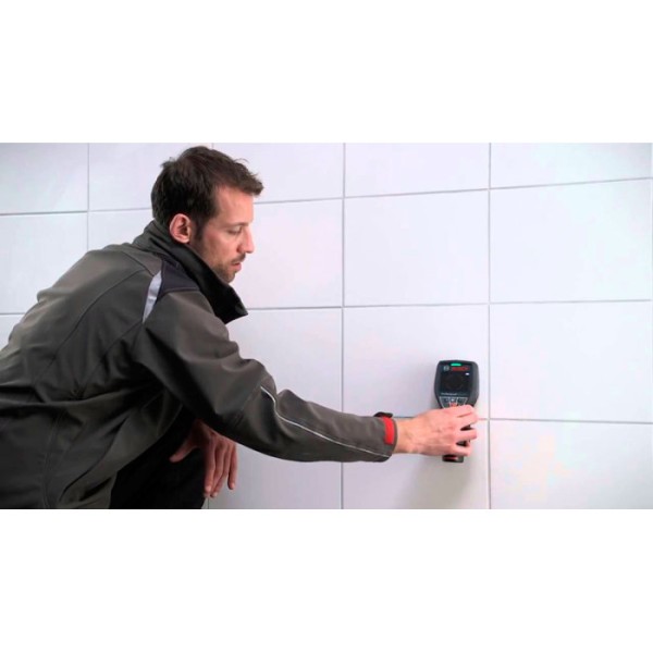 Универсальный детектор Bosch D-tect 120 Professional, 1 акб GBA 12V 2.0Ah, з/у GAL 12V-40, кейс L-Boxx