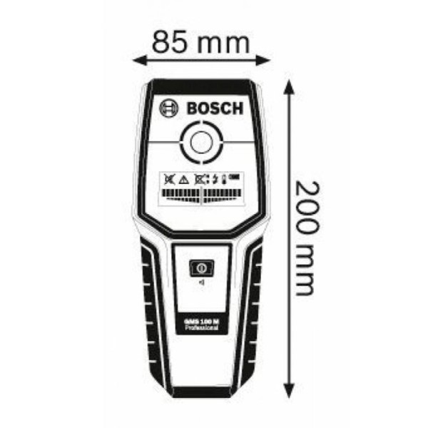 Детектор металла и проводки Bosch GMS 100 M Professional