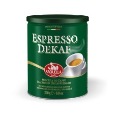 Кофе молотый Espresso Dekaf SAQUELLA 250 г
