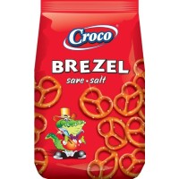 Фігурна соломка солена BREZEL CROCO 80 г