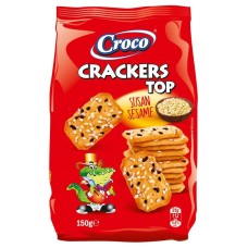 Крекер з кунжутом CRACKERS TOP CROCO 150 г