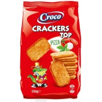 Крекер зі смаком піцци CRACKERS TOP CROCO 150 г