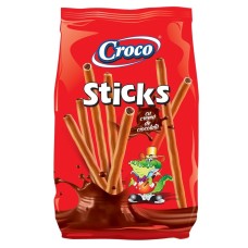 Палички з шоколадним кремом CROCO STICKS 80 г