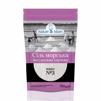 Соль морская пищевая Salute di Mare крупная 750 г