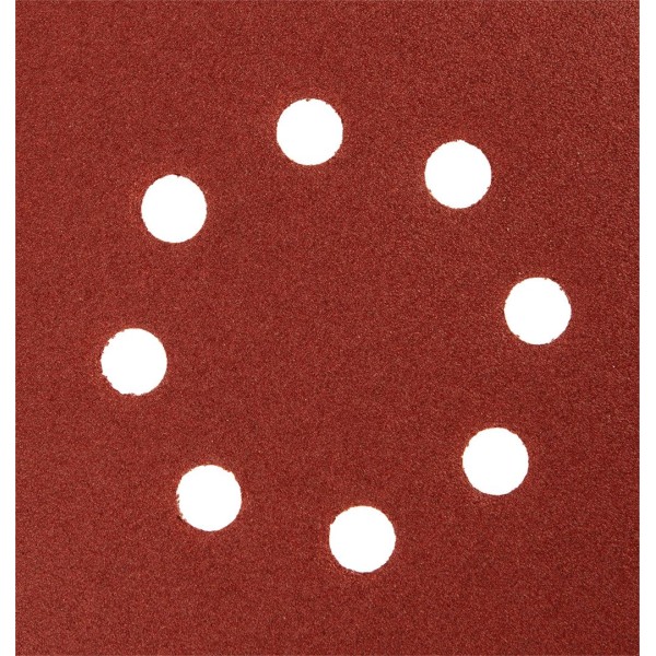 Шлифовальные круги 150 мм, K150, 5 шт, с 8 отверстиями, 65 мм GRAPHITE