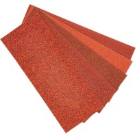 Папір наждачний 93 x 230 мм, K60, K80, K100x2, K120, K180, набір 6 шт VERTO