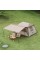 Намет з навісом Naturehike Village CNK2300ZP022, коричневий великий
