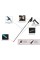 Трекінгова палиця Naturehike ST07 NH18D010-Z, 115-135 см, бордова