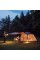 Намет з навісом Naturehike Village CNK2300ZP022, коричневий великий