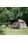 Намет з навісом Naturehike Village CNK2300ZP022, коричневий малий
