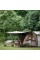 Намет з навісом Naturehike Village CNK2300ZP022, коричневий малий