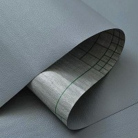 Самоклеюча екошкіра у рулоні 1.37х1м х 0.5мм Темно-сірий SW-00001154