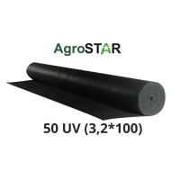 Агроволокно"AgroStar" 50 UV чорне(3,2*100)