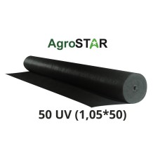 Агроволокно"AgroStar" 50 UV чорне(1,05*50)