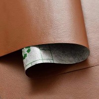 Самоклеющая экокожа в рулоне 1.37*1m*0.5mm Светло-коричневый (D) SW-00001332