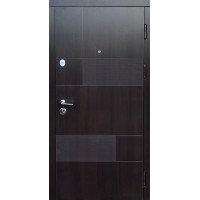 Двері Ф3 Каліфорнія метал 2050*960 праві венге